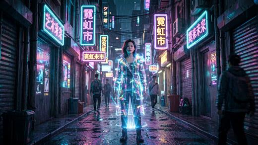 赛博朋克 AI素材 0024