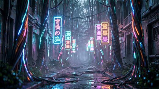 赛博朋克 AI素材 0025