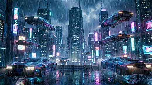 赛博朋克 AI素材 0033