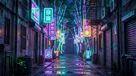 赛博朋克 AI素材 0036