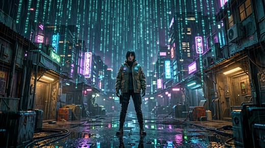 赛博朋克 AI素材 0041