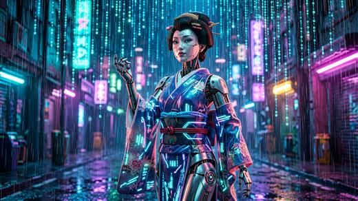 赛博朋克 AI素材 0043