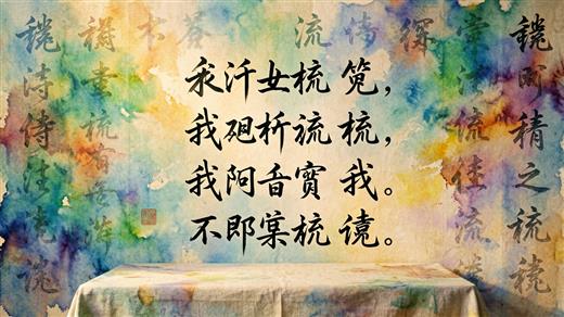 书法字体 AI素材 0002