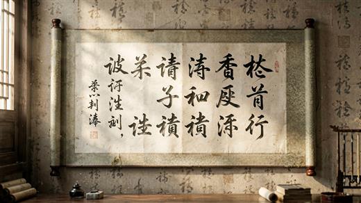 书法字体 AI素材 0017