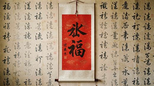 书法字体 AI素材 0018
