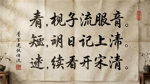书法字体 AI素材 0030