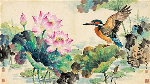 国风花鸟 AI素材 0003