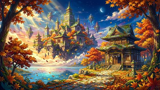 动漫壁纸 AI素材 0011
