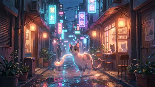 动漫壁纸 AI素材 0028