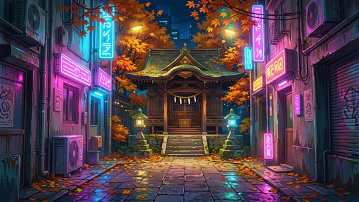 动漫壁纸 AI素材 0034
