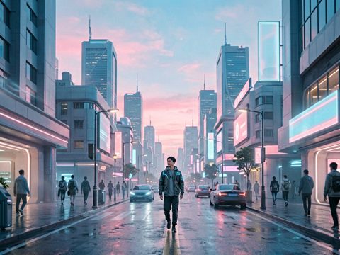 赛博城市 AI素材 089