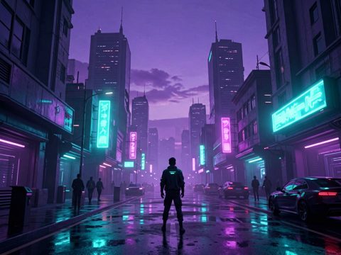 赛博城市 AI素材 094