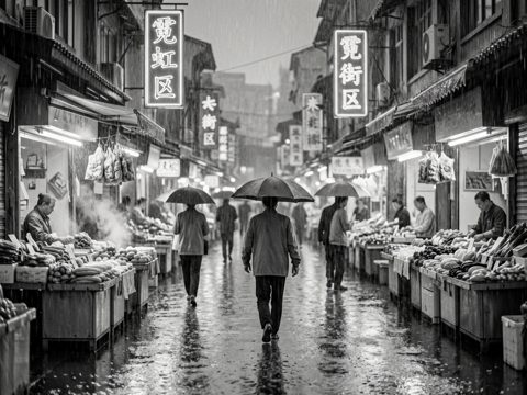 霓虹街区 AI素材 062