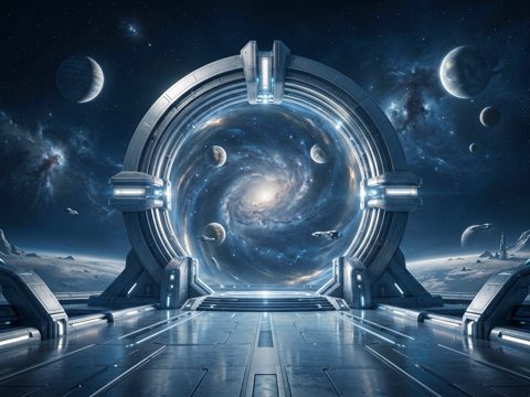 太空科幻 AI素材 015