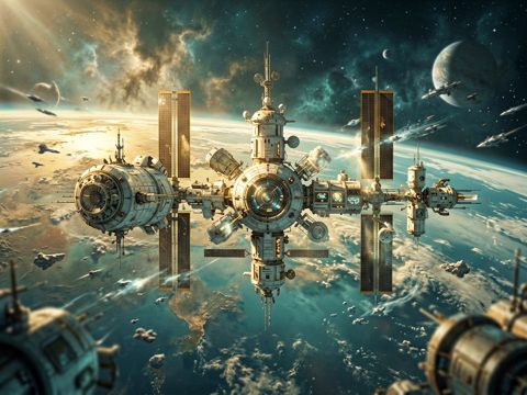 太空科幻 AI素材 021
