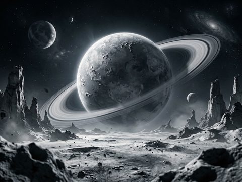 太空科幻 AI素材 027