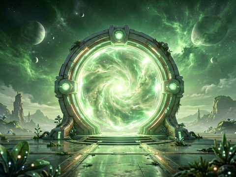 太空科幻 AI素材 030
