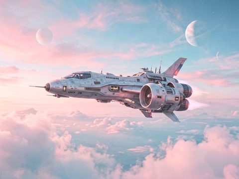 太空科幻 AI素材 033