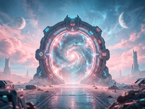 太空科幻 AI素材 040