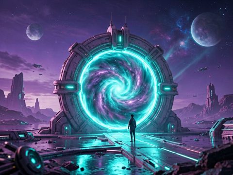 太空科幻 AI素材 045