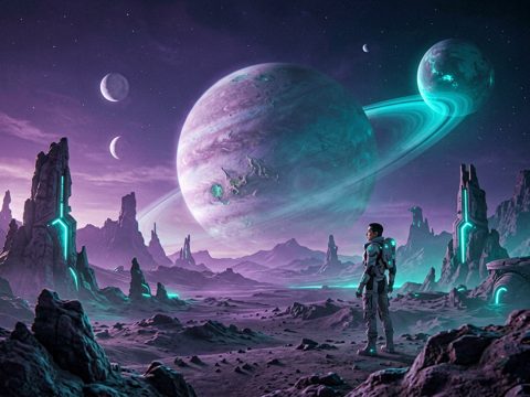 太空科幻 AI素材 052