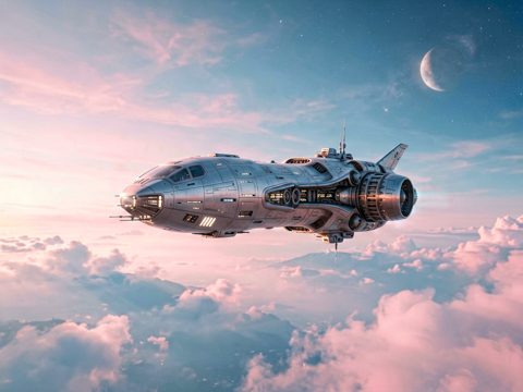 太空科幻 AI素材 068