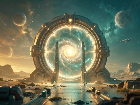 太空科幻 AI素材 070