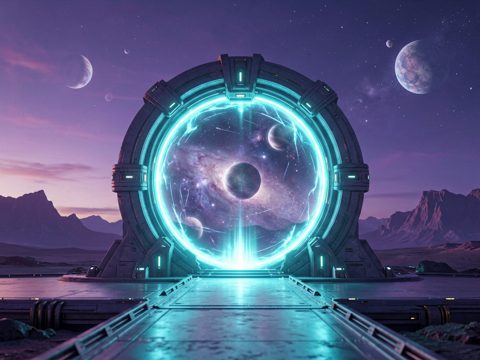 太空科幻 AI素材 080