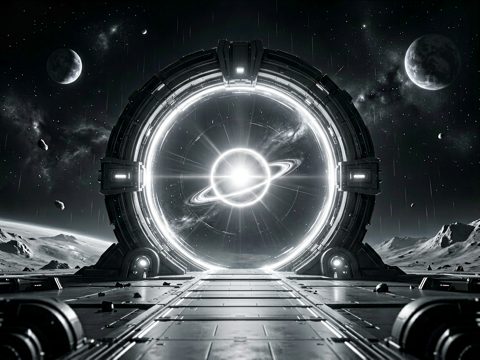 太空科幻 AI素材 090
