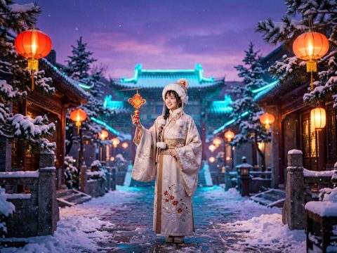 节日国风 AI素材 010