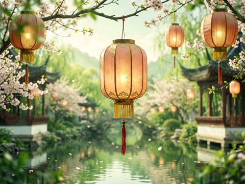 节日国风 AI素材 016