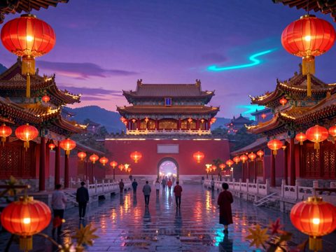 节日国风 AI素材 024