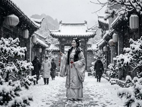 节日国风 AI素材 055