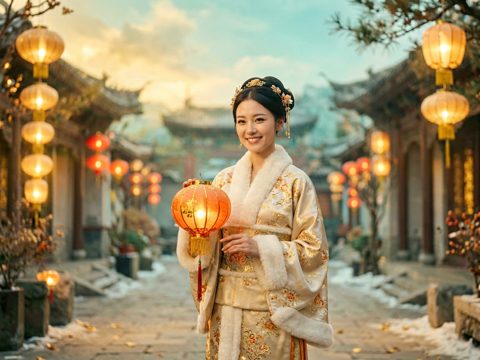 节日国风 AI素材 070