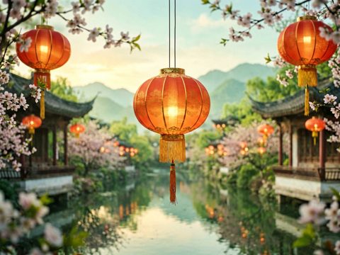 节日国风 AI素材 086
