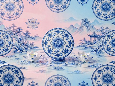 国潮纹样 AI素材 019