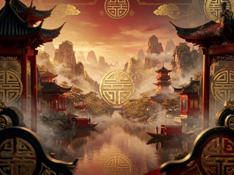 国潮纹样 AI素材 046