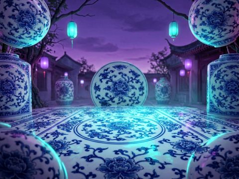 国潮纹样 AI素材 059