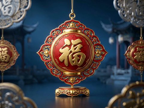 国潮纹样 AI素材 078