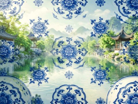 国潮纹样 AI素材 079