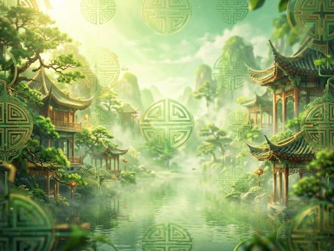 国潮纹样 AI素材 086