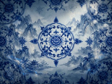 国潮纹样 AI素材 099