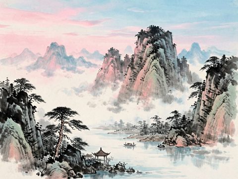 山水古风 AI素材 026