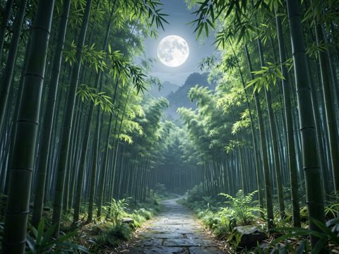 山水古风 AI素材 079
