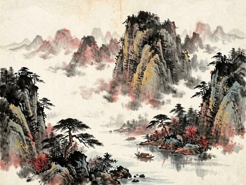 山水古风 AI素材 081