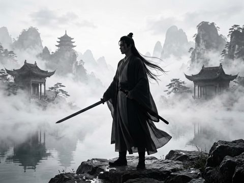仙侠人物 AI素材 055