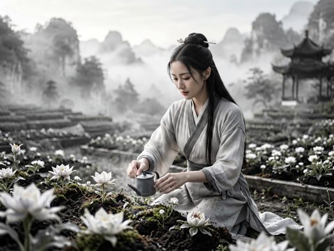 仙侠人物 AI素材 097