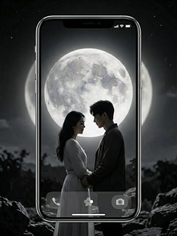 情侣壁纸 AI素材 062