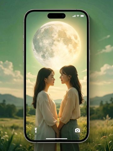 情侣壁纸 AI素材 072