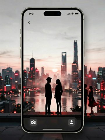 情侣壁纸 AI素材 124